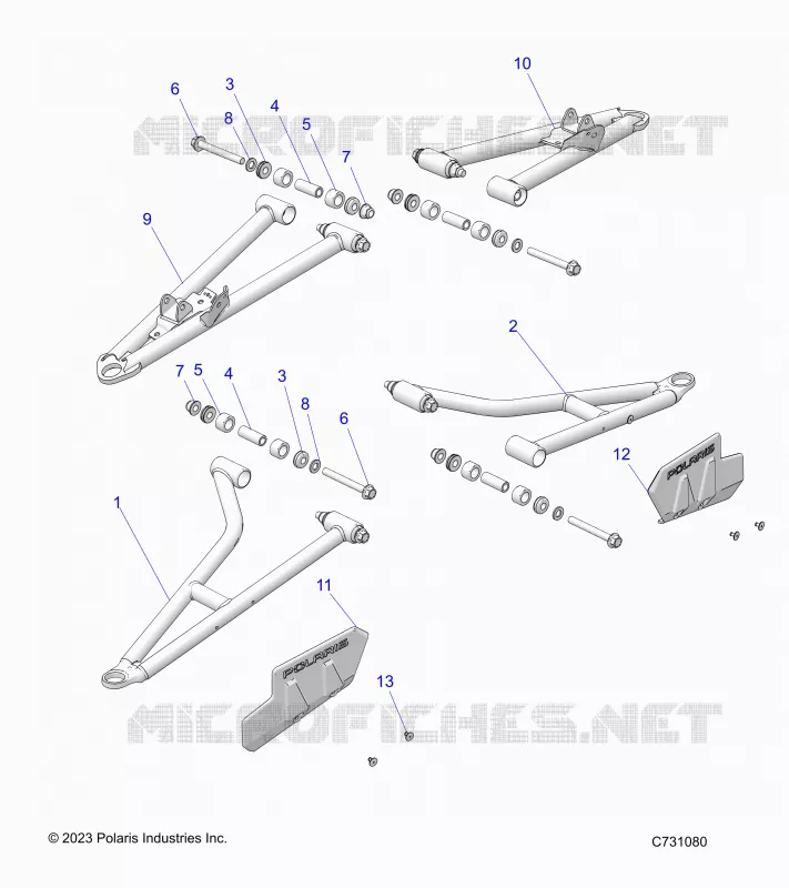 SUSPENSION AVANT CONTROL ARMS