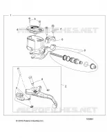 BRAKES, FRONT BRAKE LEVER AND MAITRE CYLINDRE