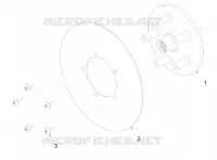 ROUES, COMPONENTS, END, 9.21 INCH, DISC 5 BOLT