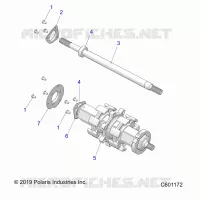 DRIVE TRAIN, JACKSHAFT AND ARBRE DE TRANSMISSION