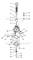 CARBURATEUR STARLITE GT / 0933127 (4923232323033A)