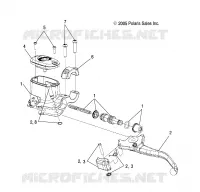 FREIN AVANT FREIN LEVER and MAITRE CYLINDRE