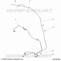 SYSTÃˆME D'ALIMENTATIONS, FUEL LINES, STD.