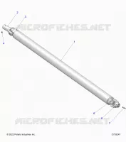 SYSTÃˆME DE TRANSMISSION, PROP SHAFT,FRONT