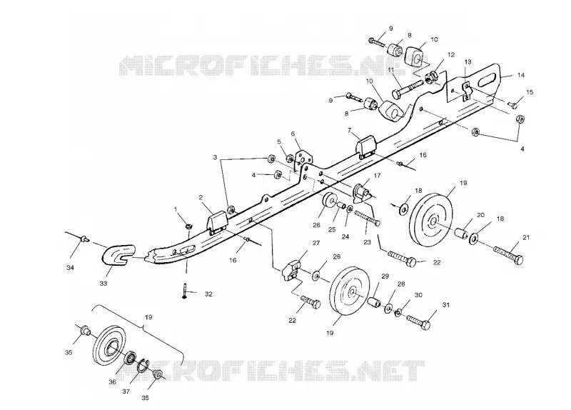 FIXATION RAIL (SUSPENSION)