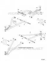 SUSPENSION AVANT CONTROL ARMS