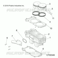 CYLINDRE AND PISTON
