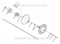 EMBRAYAGE DE TRANSMISSION ASSEMBLY 350 2X4 (4918531853026A)