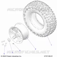 ROUES, FRONT/REAR