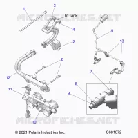 SYSTÃˆME D'ALIMENTATION, RAIL, LINES AND THROTTLE BODY