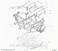 CHASSIS, MAIN FRAME AND SKID PLATES