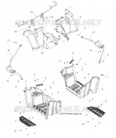 HABITACLE ARRIERE and FOOTWELL