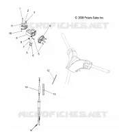 MOTEUR, ACCELERATEUR CONTROL ASM.