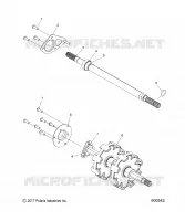 DRIVE TRAIN, JACKSHAFT AND ARBRE DE TRANSMISSION