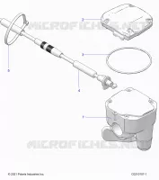DIRECTION, CONTROLS, THROTTLE ASM. AND CABLE