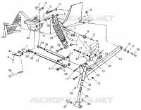 SUSPENSION AVANT 440 XCR 0971660 (4937893789B001)