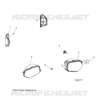 ELECTRICITE, HEADLIGHTS, TAILLIGHTS AND BULBS
