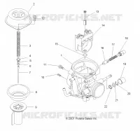 CARBURATEUR SUPERIEUR