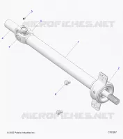 SYSTÃˆME DE TRANSMISSION, PROP SHAFT,MID, BEARING