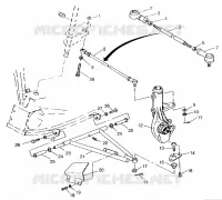 TRIANGLES SUSPENSIONS  SWEDISH 4x4 400L S948140 (4926912691B010)