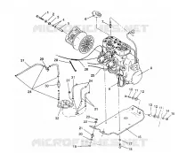 SUPPORT MOTEUR 440 / 0930760 and 440 SKS / 0930560 (4922932293025A)