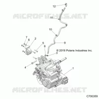 SYSTÃˆME DE TRANSMISSION, MAIN GEARCASE MOUNTING