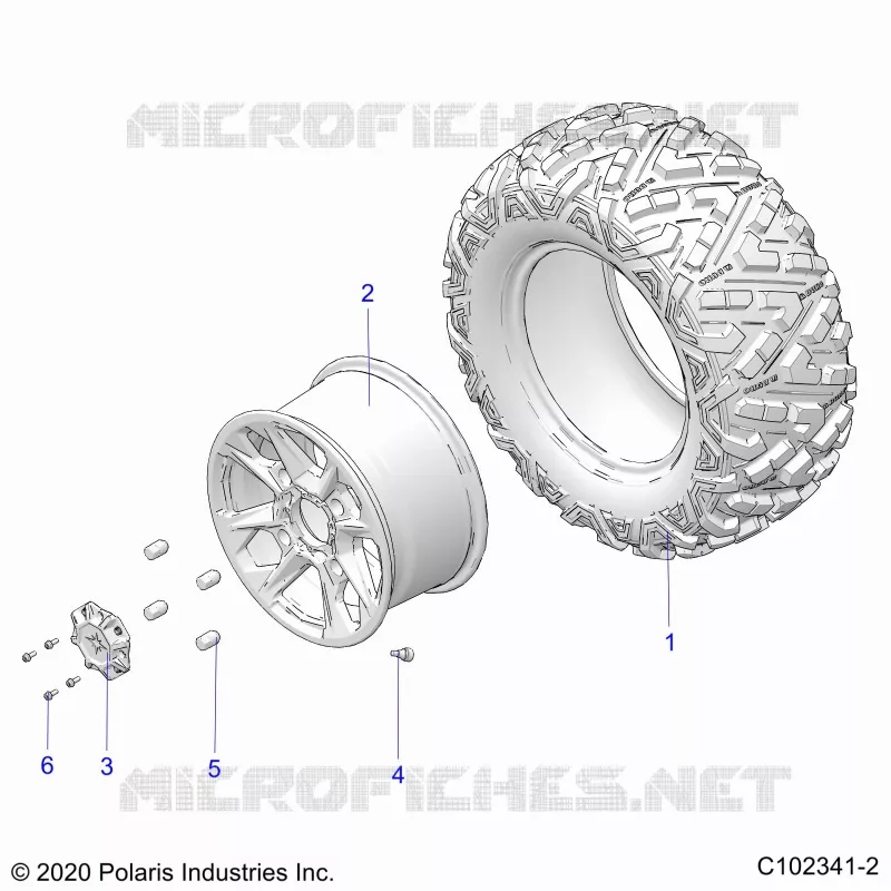 ROUES, REAR