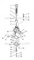 CARBURATEUR LITE GT/0933133 (4923232323032A)
