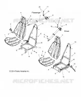 SIEGE AND SEAT BELT MOUNTING