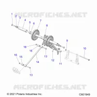 SUSPENSION, BRAS DE SUSPENSION ARRIERE