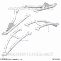SUSPENSION AVANT A-ARMS