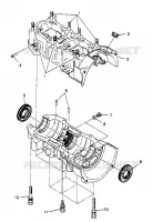 CARTERS MOTEUR 500 0972764,  EUROPEAN 500 E972764,  500 SKS 0972564, EUROPEAN 50 (4938393839C014)