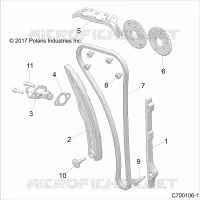 CHAINE DE DISTRIBUTION AND TENSIONER
