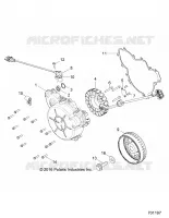 ENGINE, STATOR AND VOLANT MOTEUR