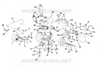 SUPPORT MOTEUR Indy Lite (4919311931017A)
