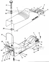 SIEGE ET RESERVOIR RXL 0940768 (4925062506003A)
