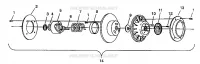 EMBRAYAGE DE TRANSMISSION ASSEMBLY XLT E940767,  XLT SP E940667    XLT SKS E940567 (49274227420024)