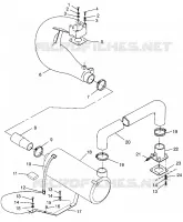 ECHAPPEMENT SLX 780 B964287 and Intl. SLX 780 I964287 (4937443744B005)