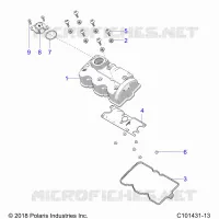 ENGINE, COUVERCLE SOUPAPE