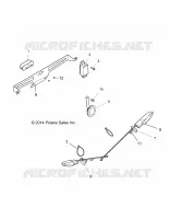ECLAIRAGE DE PLAQUE D'IMMATRICULATION LIGHT, TURN SIGNAL AND HORN