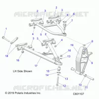 TRIANGLES SUSPENSIONS AVANT 