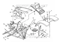 HABITACLE AVANT 6x6 400L, SWEDISH S948740 and  NORWEGIAN N948740 (4926812681001A)