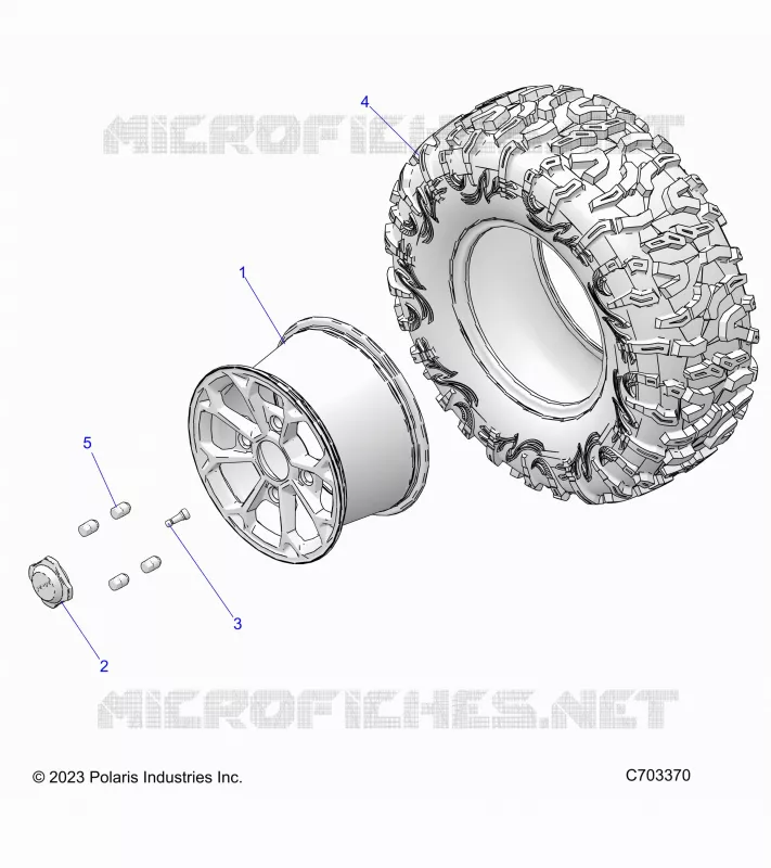 ROUES, REAR