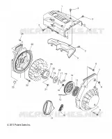 ENGINE, CARTERS REFROIDISSEMENT ET LANCEUR
