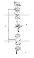 POMPE A CARBURANT TRAIL 0950761, TRAIL DELUXE 0950262  and EUROPEAN TRAIL DELUXE E9 (4928862886D001)