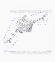 MOTEUR, MOUNTING &amp; LONG BLOCK