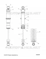 SUSPENSION, AMORTISSEUR IFS (7044518)