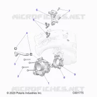 SYSTÃˆME D'ALIMENTATION, THROTTLE BODY/FUEL RAIL
