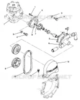 POMPE A EAU Storm 0940782 and Storm SKS 0940582 (4925032503032A)