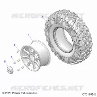 ROUES, REAR